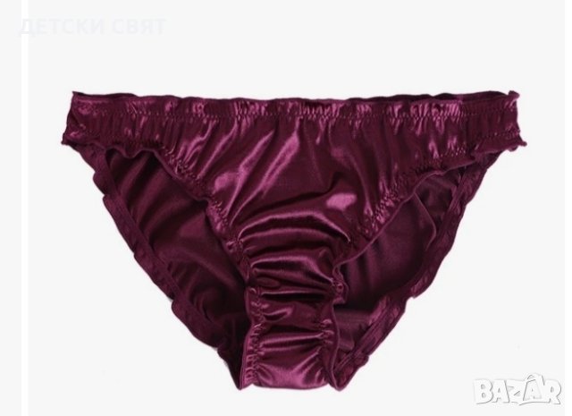 Луксозни бикини от сатен - различни цветове. , снимка 3 - Бельо - 43644984