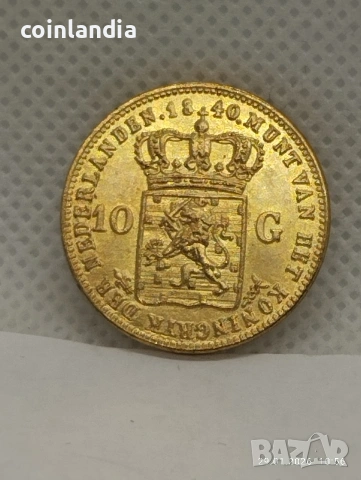 позлатена монета репродукция 