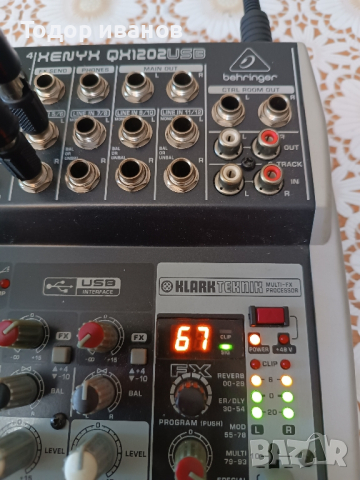 Behringer-1202usb, снимка 5 - Ресийвъри, усилватели, смесителни пултове - 44906712