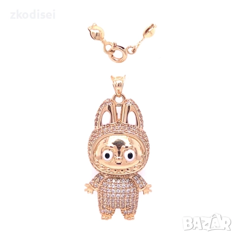 Златнo колие 6,40гр. 39,0см. 14кр. проба:585 модел:33621-6