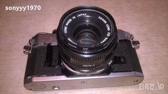 canon ae-1 made in japan-ретро фото-внос франция, снимка 10 - Фотоапарати - 26236497