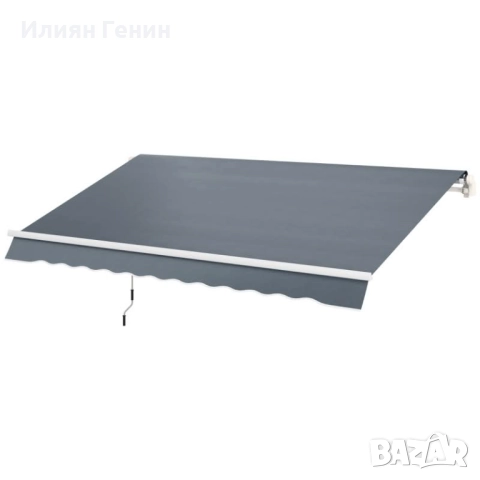 Плат за покривало за тента Outsunny с волан, водоотблъскващ, резервен плат за 3 x 2,5 м , снимка 9 - Градински мебели, декорация  - 52192756