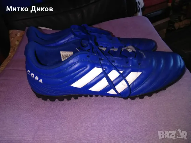 Футболни стоножки маркови на Адидас Копа като нови UK-10.5 US-10 №44 и 2/3 стелка 285мм, снимка 5 - Футбол - 49069688