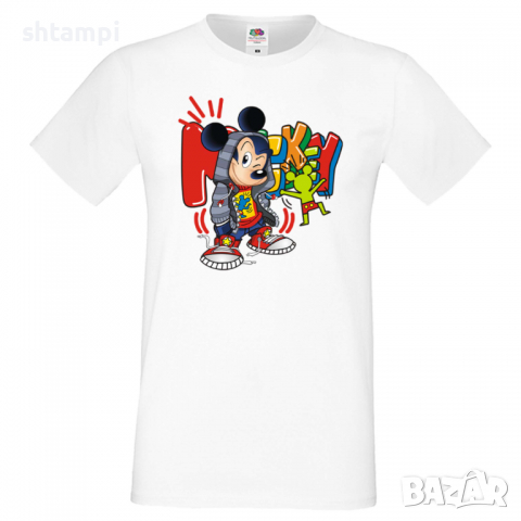 Мъжка тениска Mickey Teenager Подарък,Изненада,Рожден ден, снимка 9 - Тениски - 36577773