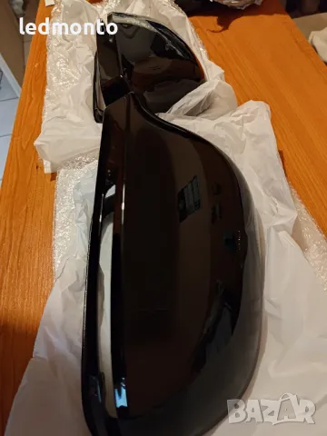 Черни странични капаци за огледала Audi A4 A5 B8 A3 8P A6 C6 Q3 – Пълен заместител с клипсове, снимка 5 - Аксесоари и консумативи - 47886833