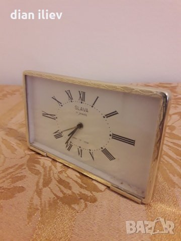 Стар руски будилник-Слава, снимка 5 - Антикварни и старинни предмети - 27408076