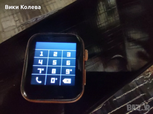 Смарт Часовник 42мм Розово Злато (Запазен, НО с Нужда от Ремонт), снимка 7 - Дамски - 52796860