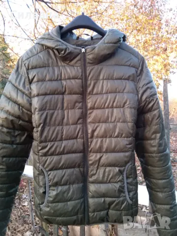 олекотено яке с качулка, снимка 3 - Якета - 38243205
