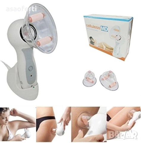 🍊 Вакуумен Антицелулитен Масажор Celluless MD – Стягане, Дренаж и Оформяне