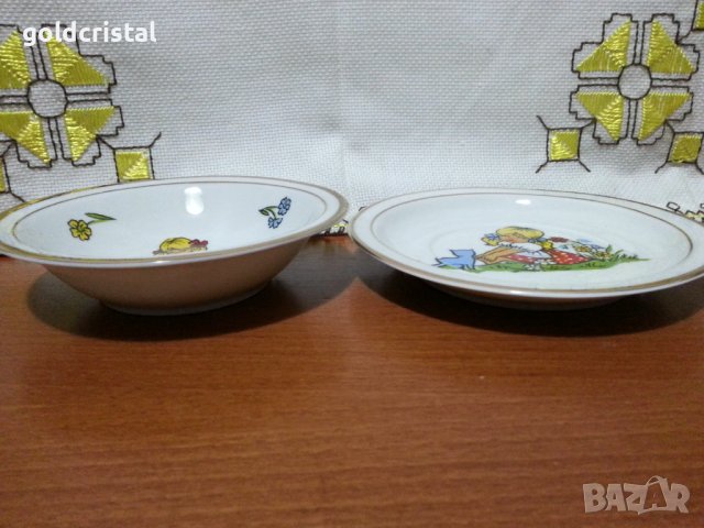Полски порцелан детски комплект , снимка 2 - Антикварни и старинни предмети - 43453693