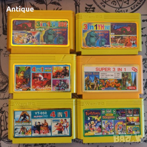 Сборни касетки за NES 8-bit с няколко игри, снимка 1 - Други игри и конзоли - 43037943