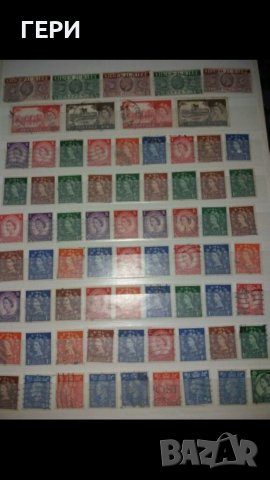 Албум с английски марки, снимка 4 - Нумизматика и бонистика - 38834685