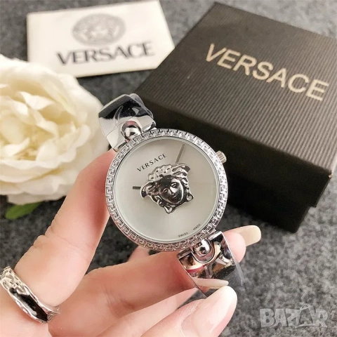 Дамски луксозен ръчен часовник Versace, снимка 3 - Дамски - 52220748