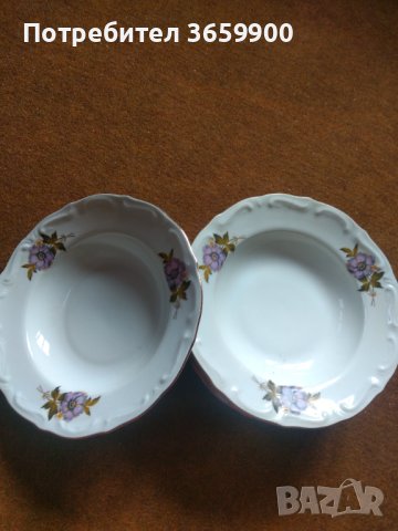 Чинии за супа, от 70-те