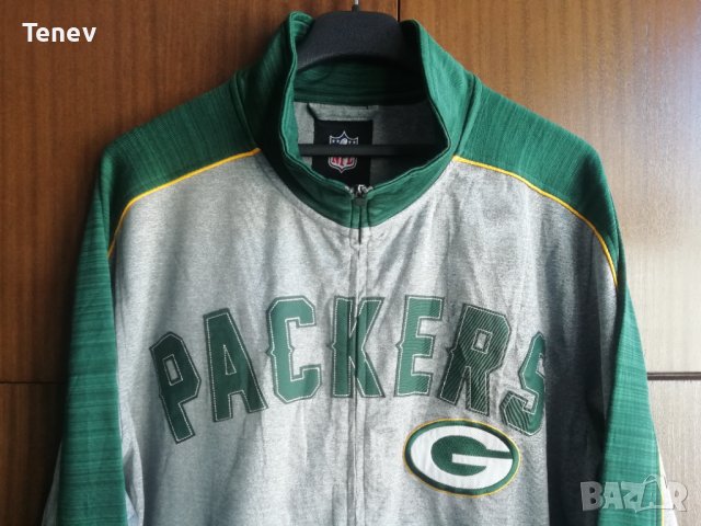 Green Bay Packers NFL G-III Apparel оригинално горнище размер XL , снимка 3 - Спортни дрехи, екипи - 43941656