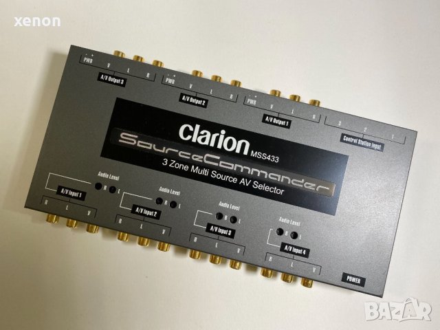 Clarion MSS433 (Multi Source AV превключвател), снимка 8 - Аксесоари и консумативи - 34733924