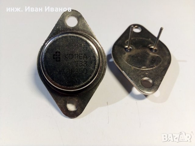 MOSFET транзистори IRF350 400V, 15A, 150W, 0R25, Корпус: ТО-3, снимка 2 - Друга електроника - 44103360