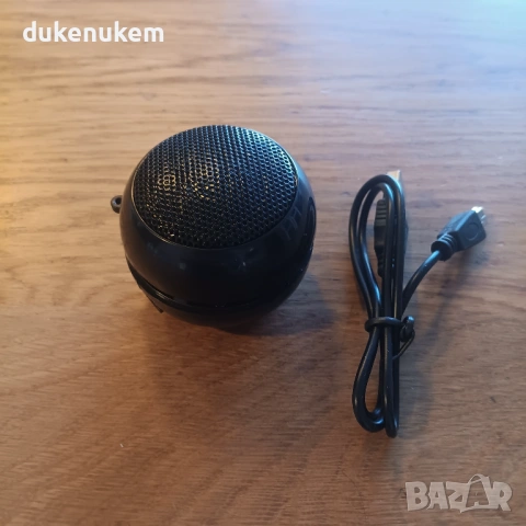 Преносима жична тонколона с 3.5 мм AUX – компактна, за пътуване, снимка 7 - Тонколони - 53163462