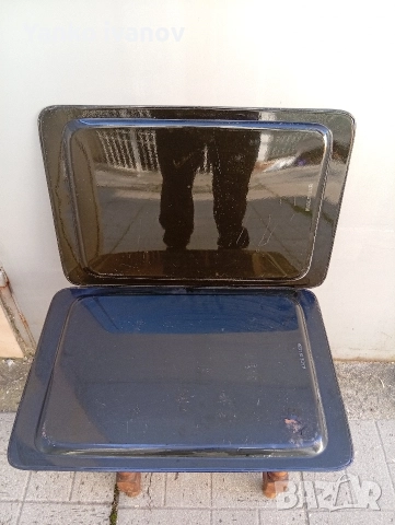Поднос, емаил, снимка 6 - Антикварни и старинни предмети - 52850100