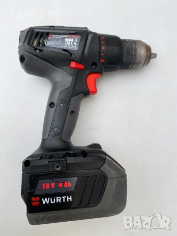 Wurth-Master ABS18 Basic - Акумулаторен винтоверт 18V, снимка 4 - Винтоверти - 40370680