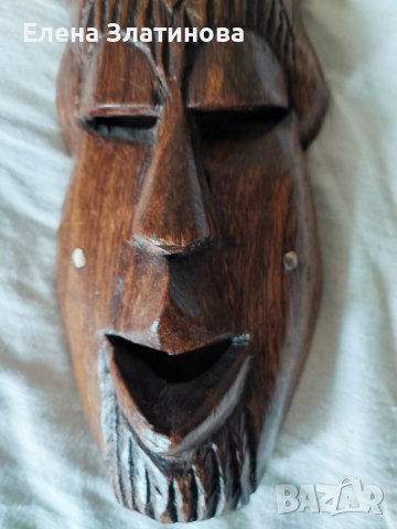Африканска маска, снимка 4 - Декорация за дома - 37810310