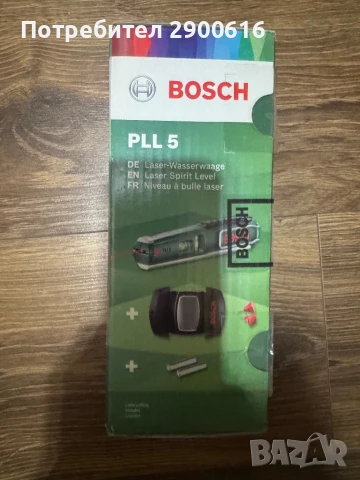 Линеен лазерен нивелир Bosch