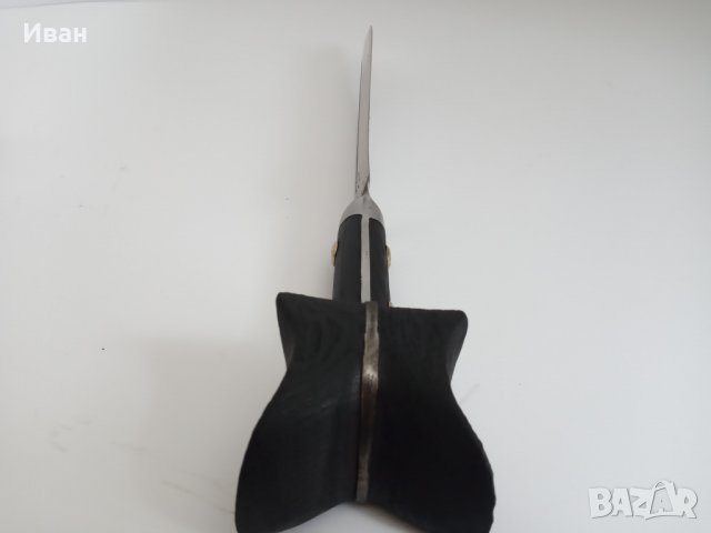Масивен Нож Каракулак с Дървена Кания за Възтановки, снимка 6 - Ножове - 28371825