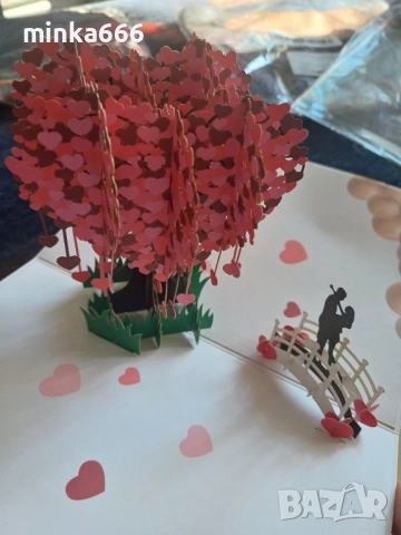 Картичка за Св.Валентин по ваш избор., снимка 2 - Други - 53142371