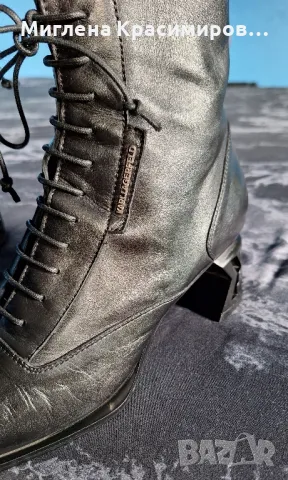 Елегантни боти KARL LAGERFELD, снимка 5 - Дамски боти - 48268818