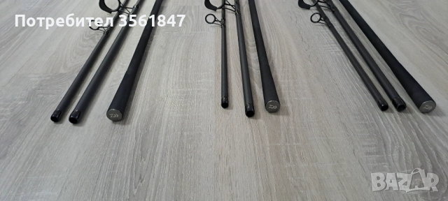 Шаранджийски въдици Daiwa Ninja X Carp 390 см (13ft) 3,50 lbs -3 броя, снимка 4 - Въдици - 53429873