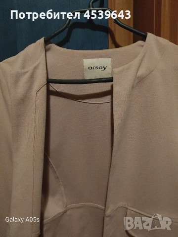 Дамско сако в цвят пудра Orsay, снимка 2 - Сака - 52859251