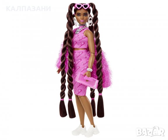 Кукла Barbie - Екстра: С лого от 80-те HHN06, снимка 4 - Кукли - 39002945
