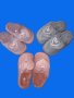 Дамски пухкави пантофи със сърце – различни цветове, снимка 1