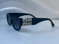Модерни дамски слънчеви очила по модел на Miu , снимка 4
