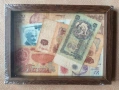 Пано дървото на парите, пано с банкноти , снимка 3