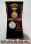 Рядък джобен часовник ОМЕГА сребро ниело OMEGA, снимка 5