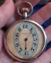Швейцарски джобен часовник система Roskopf, снимка 3