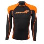 Мъжка блуза ликра с ултравиолетова защита Aropec Heroic Orange, снимка 1 - Водни спортове - 33419253