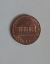 1 цент САЩ 1982 1 цент 1982 Американска монета Линкълн , снимка 3