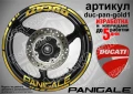 Ducati Panigale кантове и надписи за джанти duc-pan-black1, снимка 2