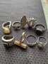 Много стари сребърни пръстени, снимка 1