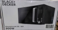 Микровълнова с грил Black+Decker – 23L, 900W, 9 автоматични програми и детска защита , снимка 7