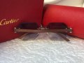 -35% Разпродажба Cartier 2022 прозрачни дамски слънчеви очила Осмоъгълник с камъни, снимка 6
