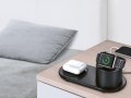 НОВИ! Qi® безжично зарядно 3в1 за смартфони, слушалки, Apple Watch, Samsung, iPhone и други, снимка 12