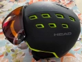 Каска за екстремни спортове HEAD RADAR BLACK  LIME с визьор XL = № 60-63, снимка 3