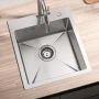 ПРОМОЦИЯ Кухненска мивка от неръждаема стомана с нано покритие 913258-06-CHG0617, снимка 7