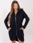 Дамски дълъг преходен суичър с качулка и цип Tina, 5цвята , снимка 15
