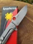 Сгъваем джобен нож Spyderco SpyMyto,Micarta/Titanium, снимка 4