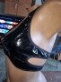 Стилен и оригинален, отворен, латекс сутиен +бикина /м.л, снимка 2