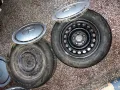 Оригинални Мерцедесови Железни Джанти 15ки 5х112 с Гуми , снимка 1